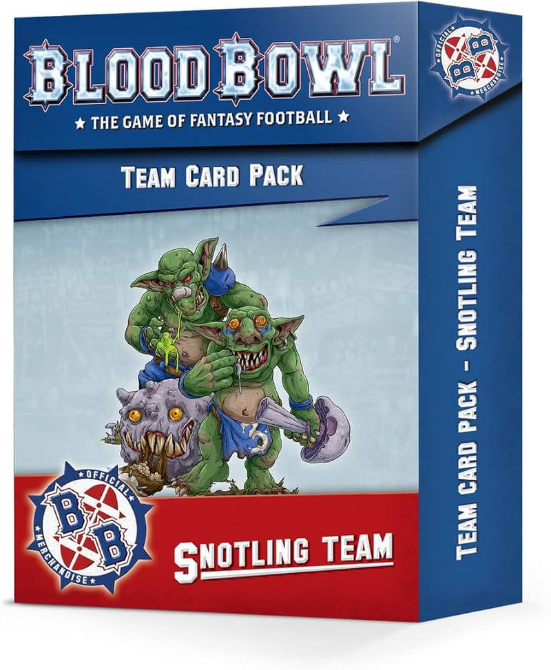 BLOOD BOWL SNOTLING TEAM CARDS PACK - 20089