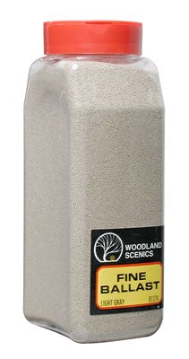 Woodland Scenics Light Gray Ballast (32 Oz. Shaker) - B1374