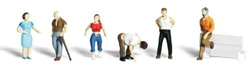 WOODLAND SCENICS - SCENIC ACCENTS® FIGURES -- ORDINARY PEOPLE - N - A2124 - A2124