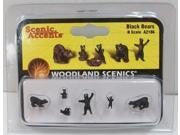 Woodland Scenics Black Bears N SCALE - A2186