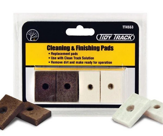 TIDY TRACKS CLEANING & FINISHING PADS - TT4553