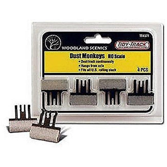 WOODLAND SCENICS WS 4571 TIDY TRACK HO DUST MONKEYS - TT4571