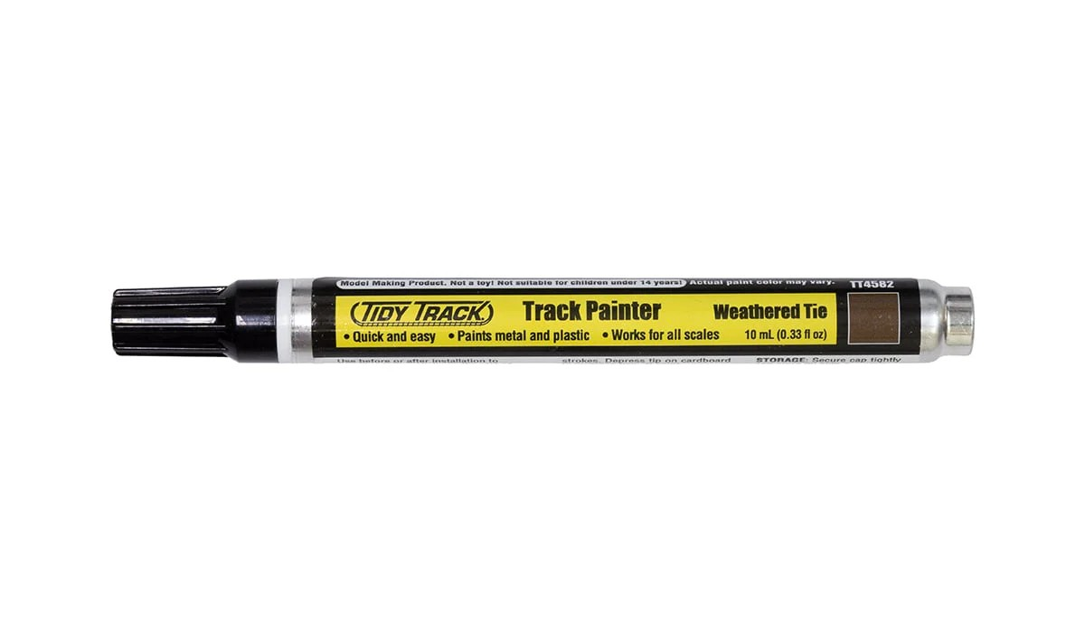 TIDY TRACK TRACK PAINTER WEATHERED TIE - TT4582