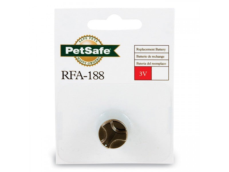 PETSAFE RFA-188 3 VOLT REPLACEMENT BATTERY FOR COMPATIBLE PETSAFE DOG AND CAT PRODUCTS -