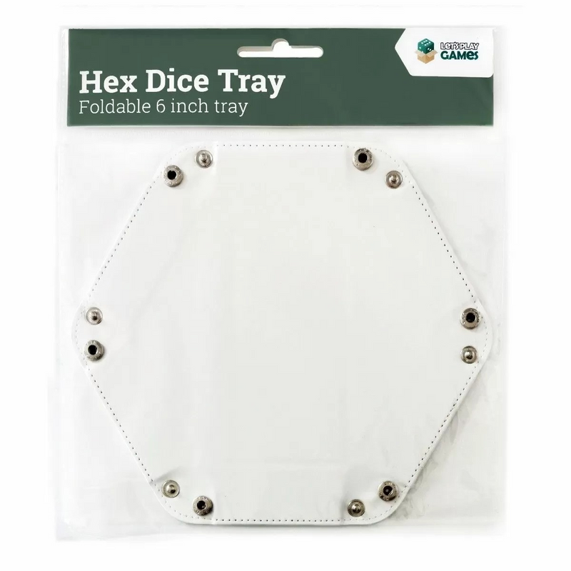 LPG HEX DICE TRAY 6 WHITE - LPGDM066WHITE