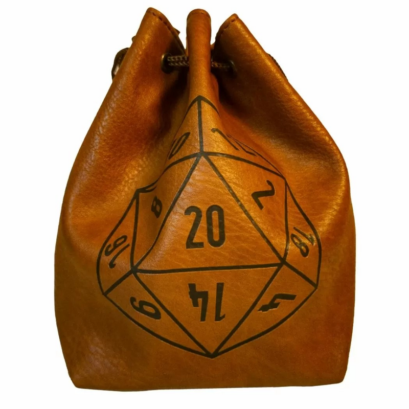 LPG DICE BAG LARGE BROWN - LPGLDB02