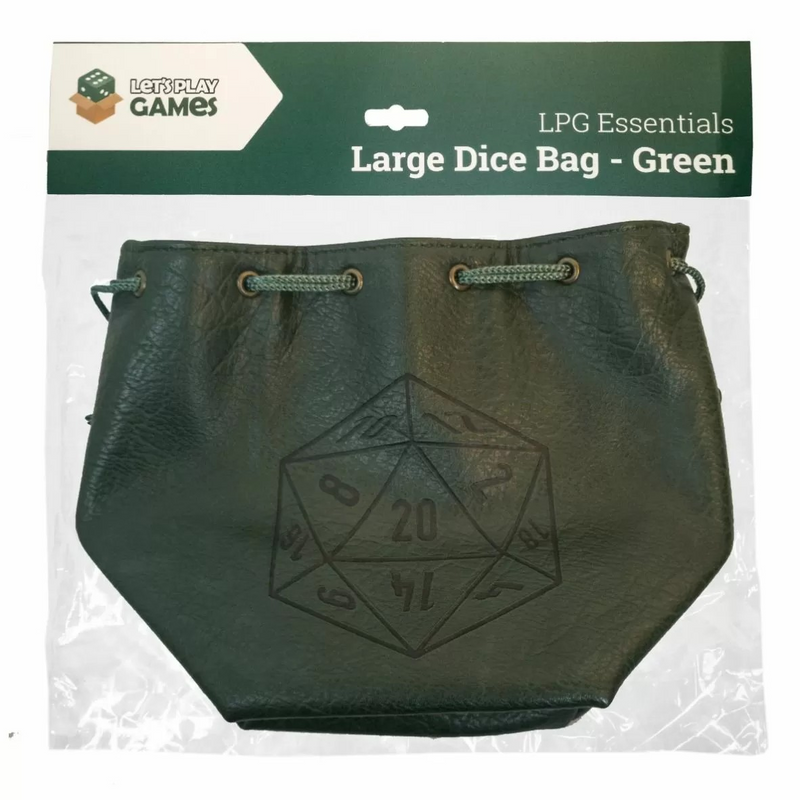 LPG DICE BAG LARGE GREEN - LDB03