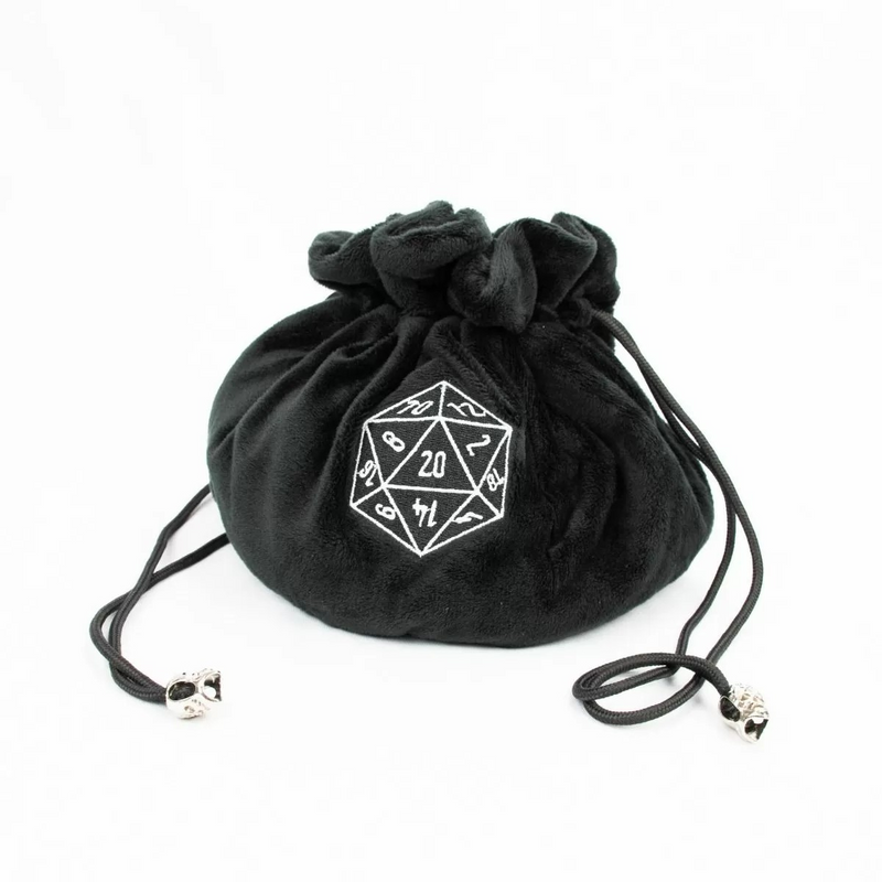 LPG MULTIPOCKET DICE BAG FLUFFY BLACK - LPG ES8003