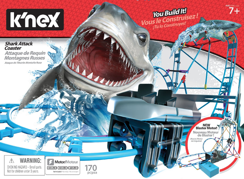 K NEX Tabletop Thrills Shark Attack Coaster -