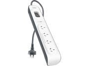 BELKIN 4 OUTLET WITH 2M CORD WITH 2 USB PORTS - 2740629