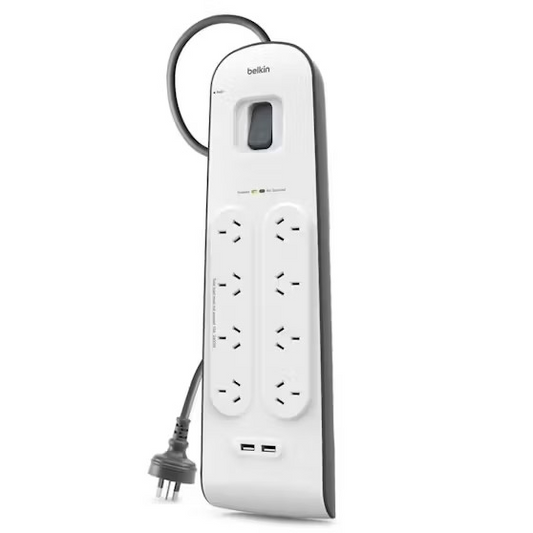 BELKIN USB CHARGING 8 OUTLET SURGE PROTECTION STRIP - 2740632
