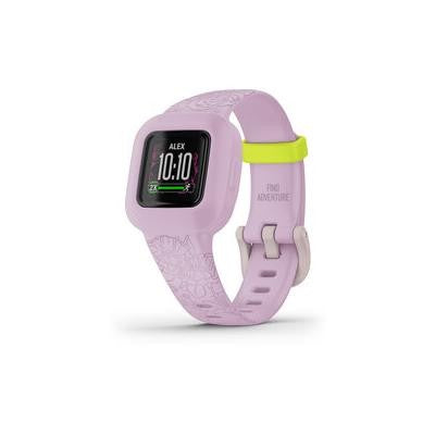 Garmin Vivofit Jr. 3 Fitness Tracker for Kids Swim-Friendly -Lilac Floral- (010-02441-21) - 010-02441-21