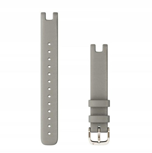 GARMIN LILY 14MM LEATHER BRALOBA GRAY - 010-13068-A7