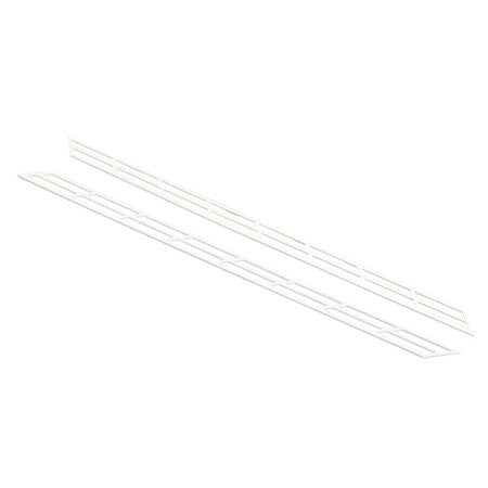 Plastruct SRS-4 HO Stair Rail 2 PLS90692 Plastic Building Supplies - 90692