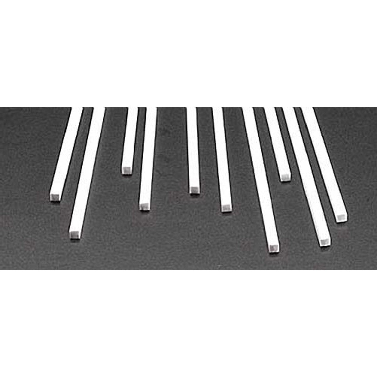 PLASTRUCT MS-125 SQUARE ROD.125 10 PLS90780 PLASTIC BUILDING SUPPLIES - 90780