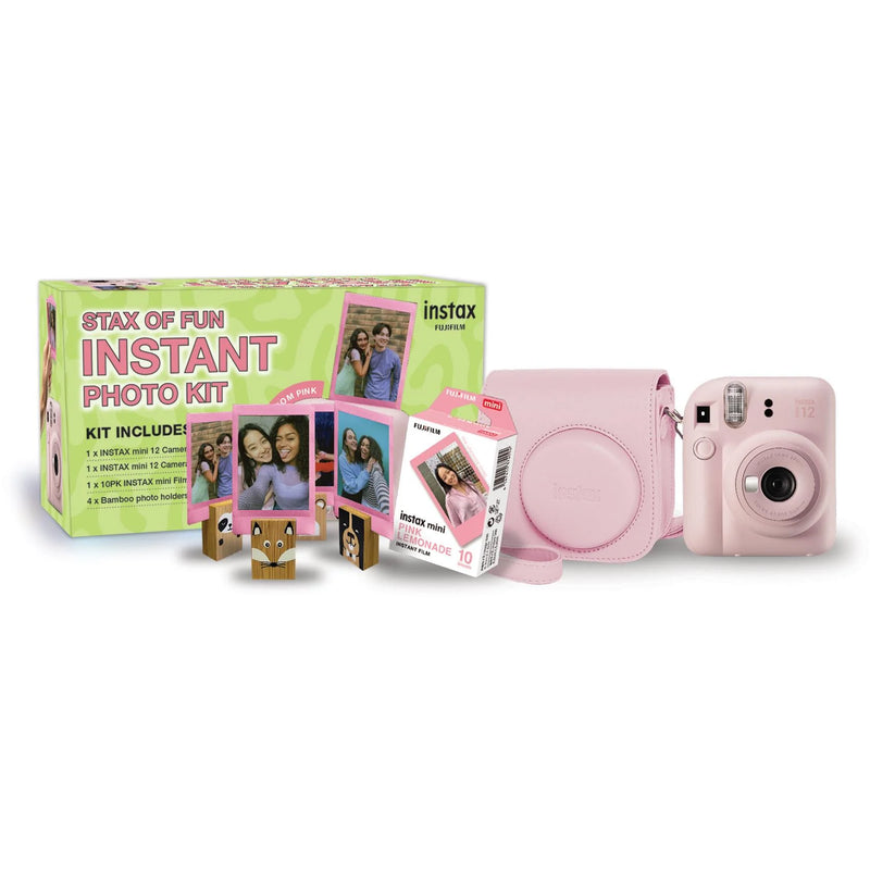 FUJIFILM INSTAX MINI 12 PINK BUNDLE