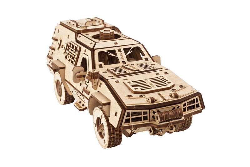 UGEARS | Dozor-B Combat Vehicle | Mechanical Wooden Model - 70190