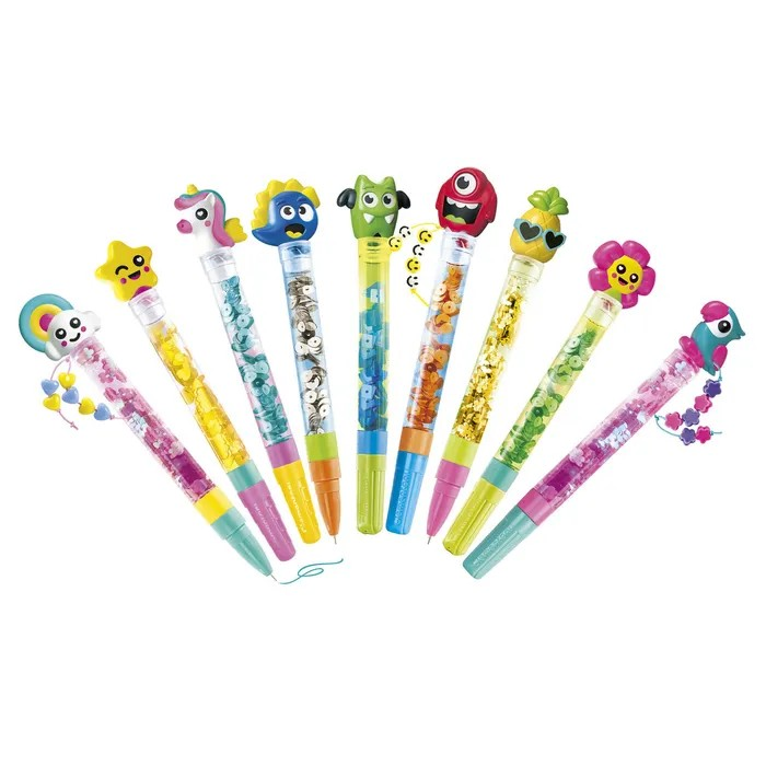 CLEMENTONI KIT GLITTER PEN SML KJ9401