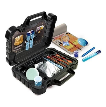 CLEMENTONI  SCIENCE & PLAY FORENSIC DETECTIVE CASE: CRACK THE CASE WITH FINGERPRINT DUSTING  PLASTER CASTING & CODE BREAKING (8+ YEARS)