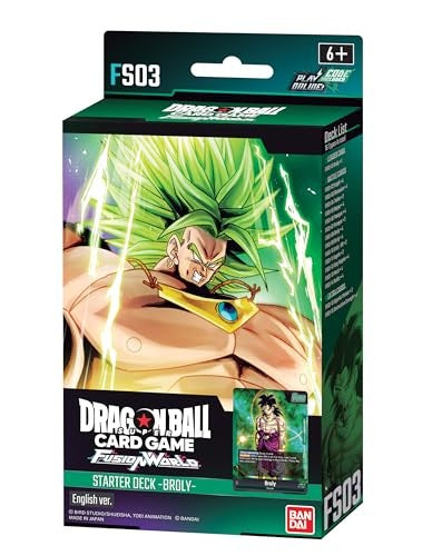 DRAGON BALL SUPER TCG FUSION WORLD FS03 BROLY STARTER DECK - 2710250 