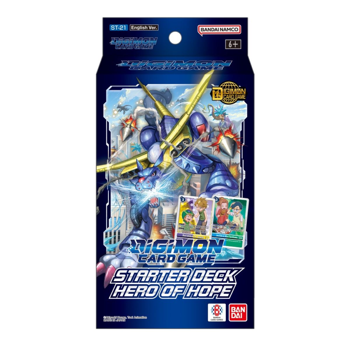 DIGIMON CARDGAME ST-21 STARTER DECK HERO OF HOPE