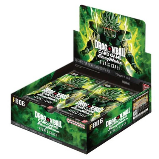 DRAGON BALL FUSION WORLDS RIVALS CLASH BOOSTER BOX (FB06)