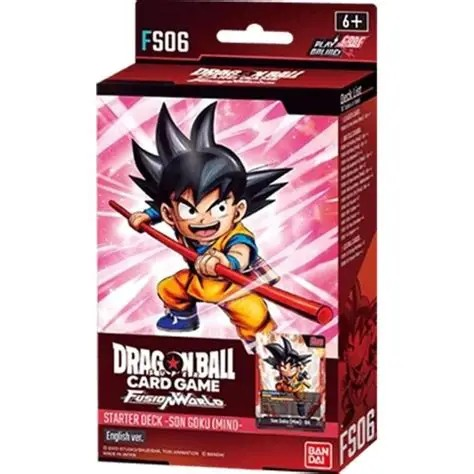 DRAGON BALL FUSION WORLD STARTER DECK VEGETA (MINI) SUPER SAIYAN (FS08)