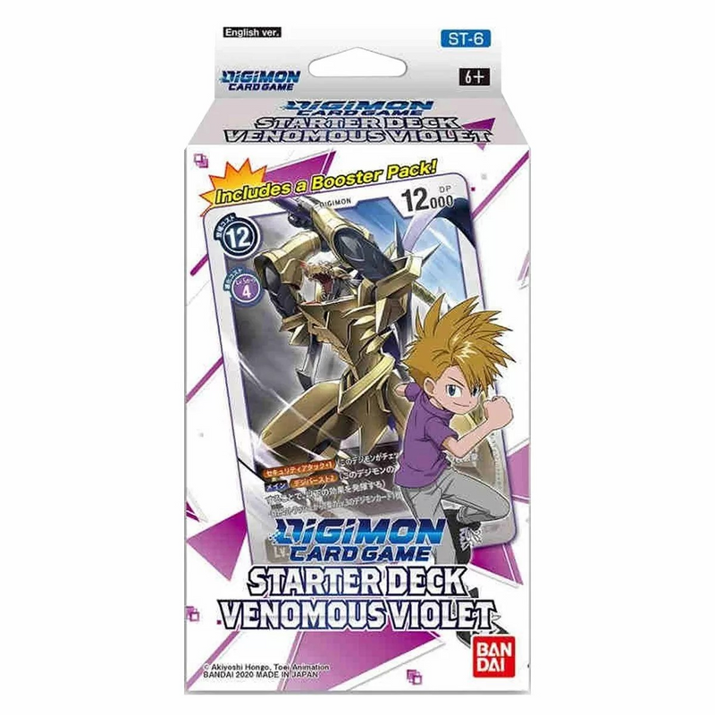 DIGIMON CARD GAME VENOMOUS VIOLET STARTER DECK - 2572966