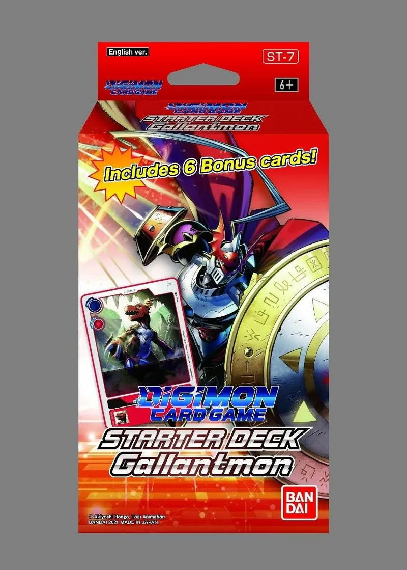 DIGIMON CARD GAME GALLANTMON STARTER DECK - 2590720