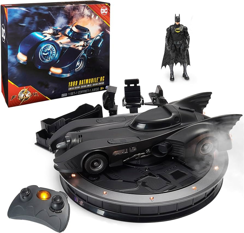 DC Comics Limited Edition 1989 Batmobile RC with Action Figure - SM6066860