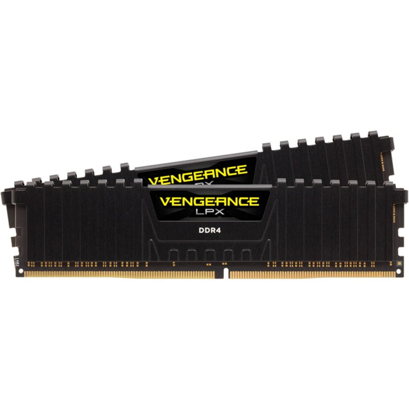 CORSAIR VENGEANCE LPX 16GB (2PK X 8GB) 3200MHz DDR4 C16 DIMM Desktop Memory - Black