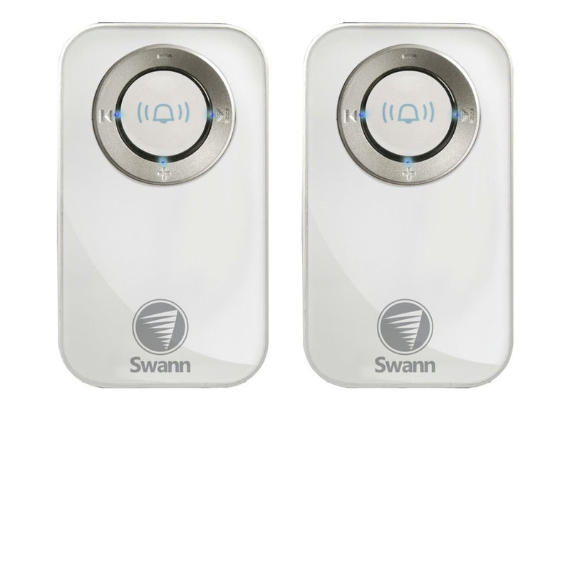 DOORBELL W/LESS 50M 32 CHIME TWIN PACK - LA5704