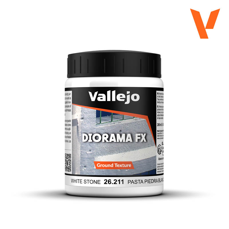 VALLEJO DIARAMA FX 26.211 WHITE STONE PASTE - 26.211