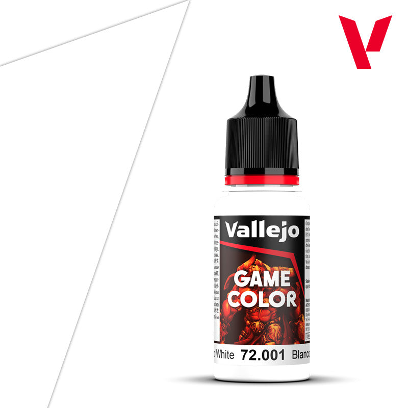 VALLEJO GAME COLOUR 72.001 DEAD WHITE - AV72001