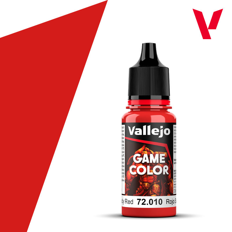 VALLEJO GAME COLOR 72.010 BLOODY RED - 72010