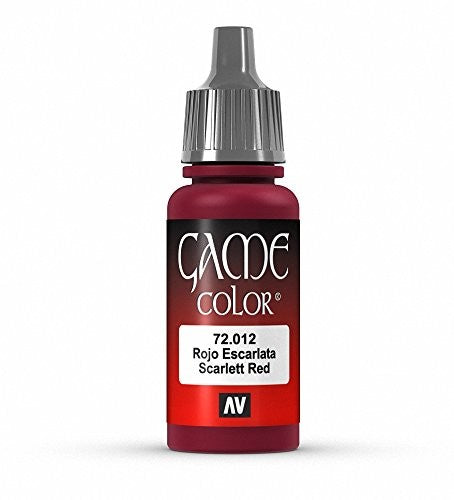 VALLEJO - GAME COLOUR - SCARLET RED 18ML - AV72012