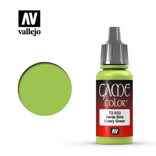 VALLEJO GAME COLOUR 72.033 LIVERY GREEN - AV72033