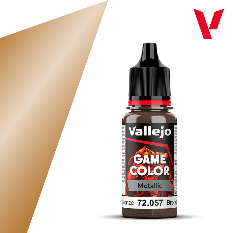 VALLEJO GAME COLOUR 72.057 BRIGHT BRONZE - AV72057