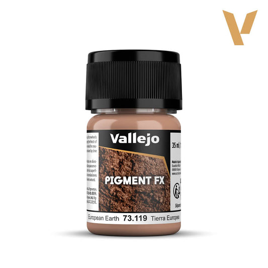 VALLEJO PIGMENT FX 73.119 EUROPEAN EARTH - AV73119