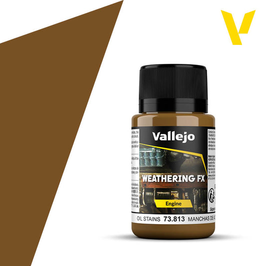 VALLEJO WEATHERING FX 73.813 OIL STAINS - AV73813