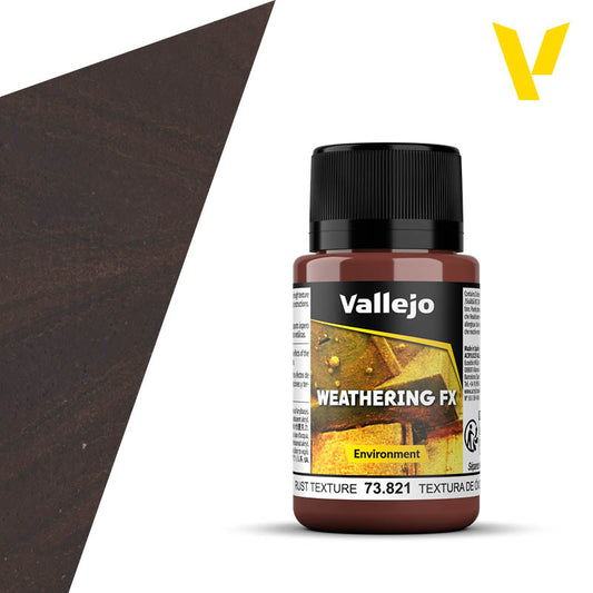 VALLEJO WEATHERING FX 73.821 RUST TEXTURE - AV73821