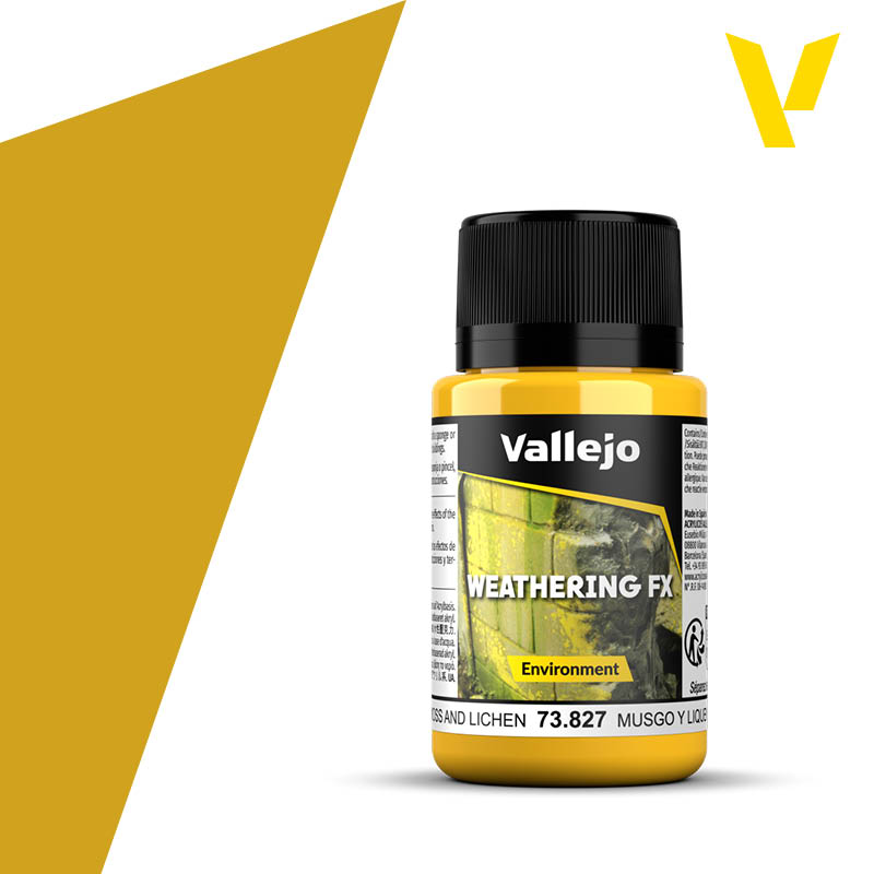 VALLEJO WEATHERING EFFECTS - MOSS AND LICHEN EFFECT 40ML - AV73827