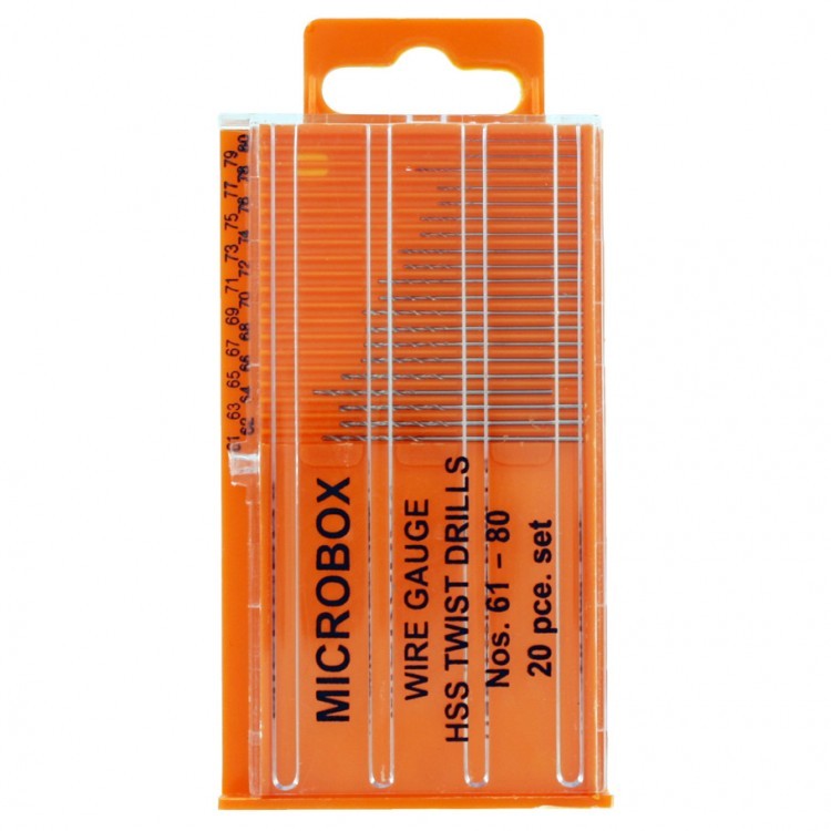 VJP01002 61-80 MM DRILL SET - PACK OF 20 - AVT01002