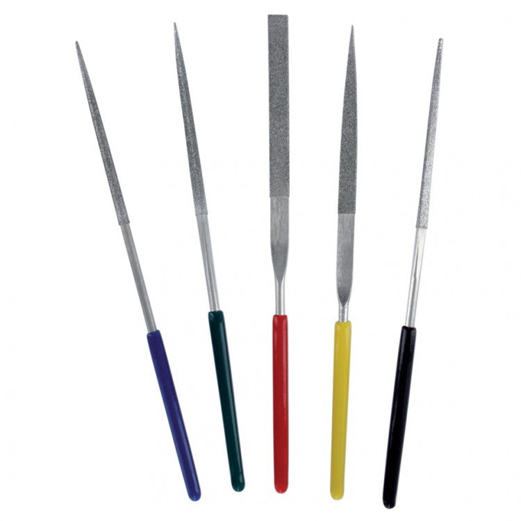 Acrylicos Vallejo VJP03004 100 Mm Diamond Needle File Set - Pack of 5 - AVT03004