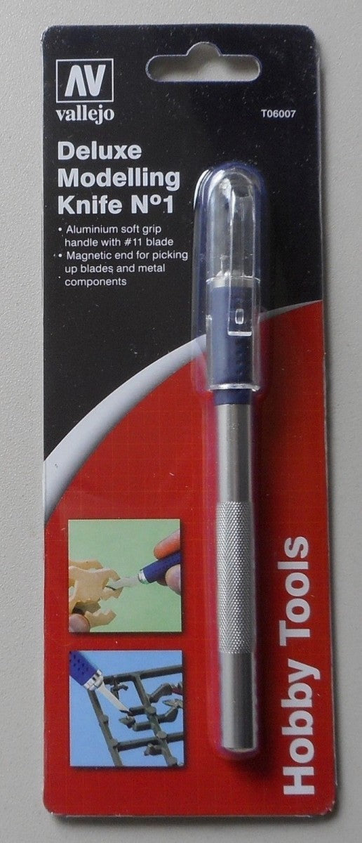 VJP06007 SOFT GRIP CRAFT KNIFE WITH BLADE - PACK OF 11 - AVT06007