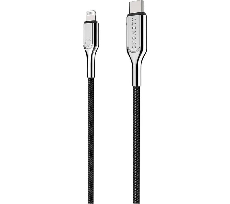 Cygnett CY2801PCCCL Armored Lightning to USB-C Charge and Sync Cable (6 Feet) - CY2801PCCCL