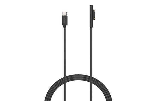 CYGNETT 1M USB-C TO MICROSOFT SURFACE LAPTOP CABLE - BLACK - CY3034USCMS