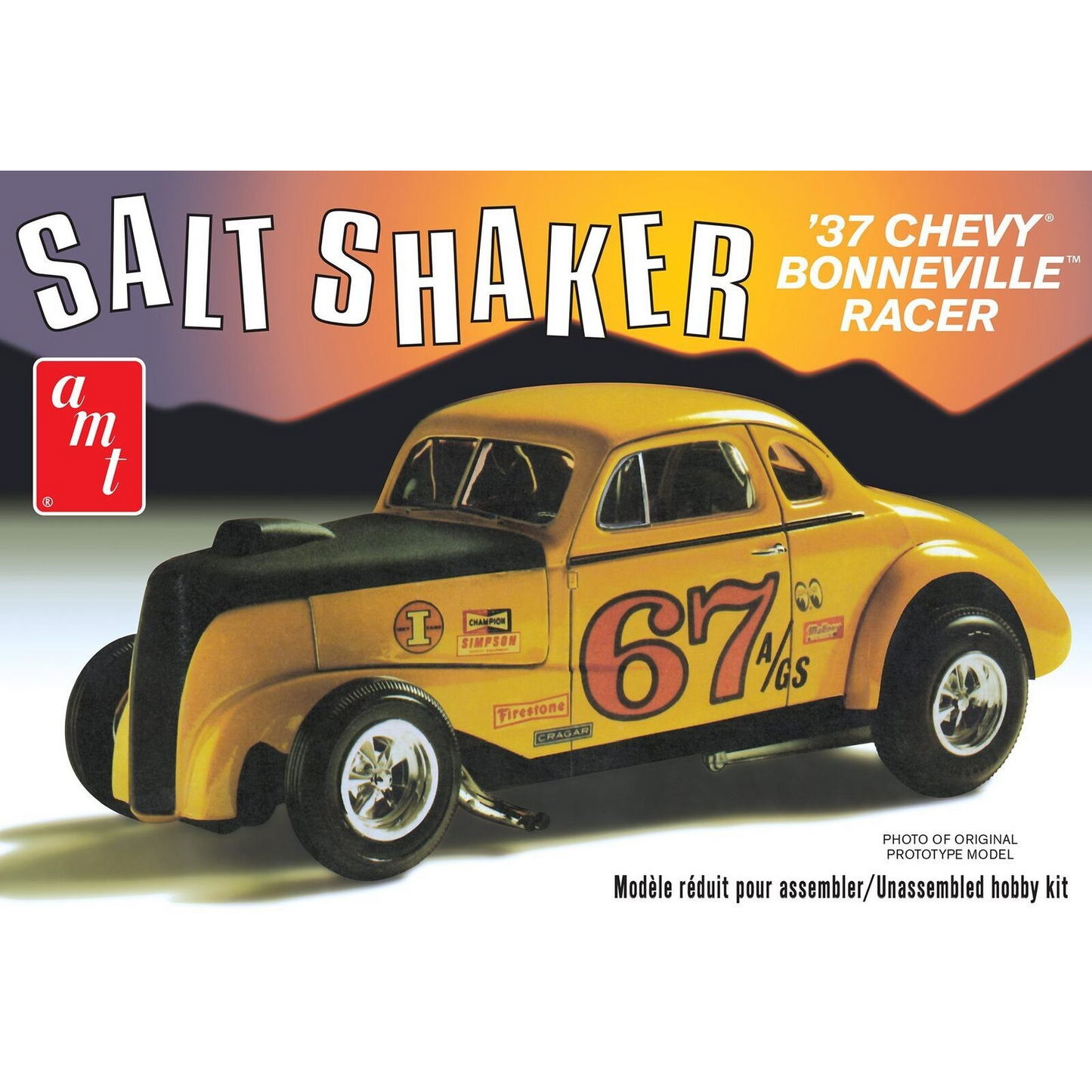 AMT 1937 CHEVY COUPE SALT SHAKER 125 AMT1266 PLASTICS CAR/TRUCK 1/24-1/25