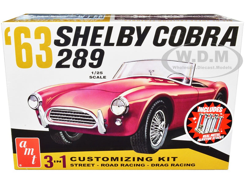 AMT 1/25 SHELBY COBRA 289 PLASTIC MODEL KIT - AMT1319