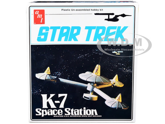 1415 SKILL 2 K-7 SPACE STATION STAR TREK 1966-1969 TV SERIES 1-7600 SCALE MODEL KIT